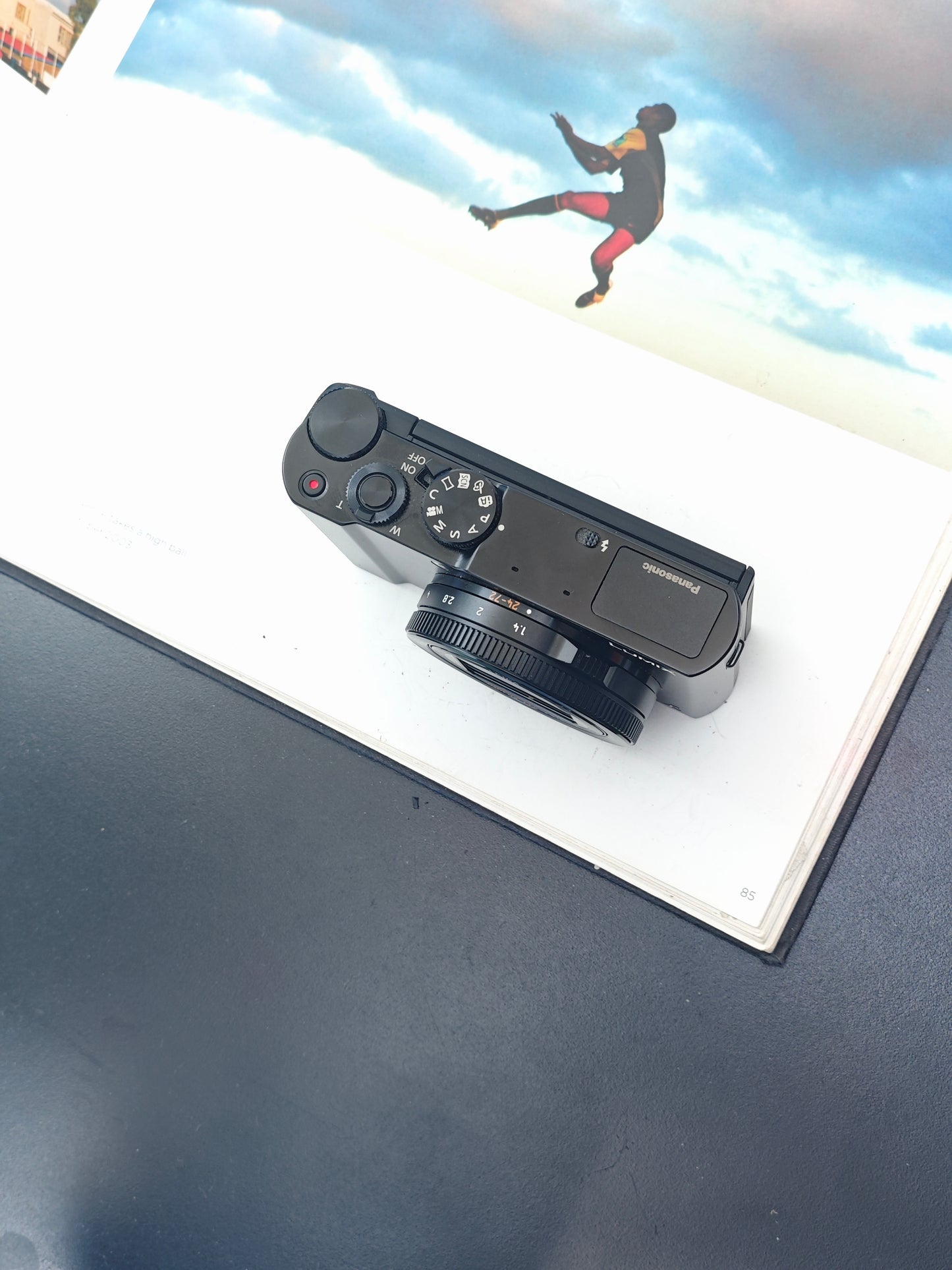 Used Panasonix Lumix DMC-LX9 black Digital Camera [JPN only, No charger]
