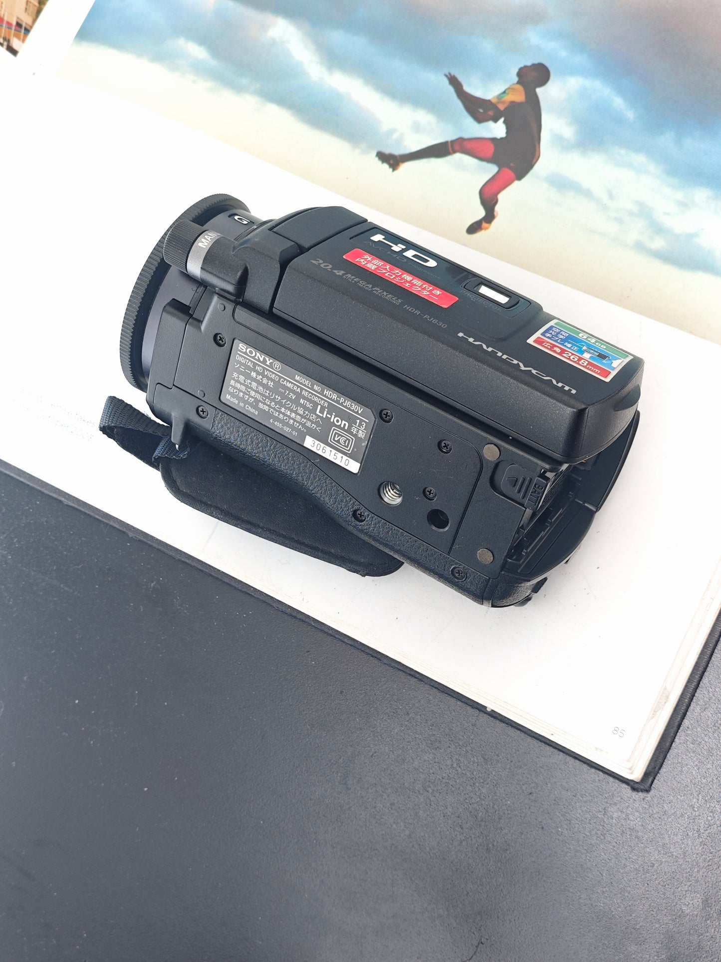 Used Sony HDR-PJ630V Handycam [JPN only, No charger]