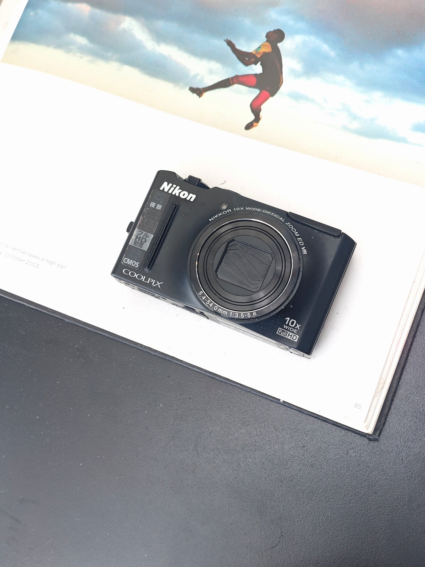 Used Nikon Coolpix S8100 black Digital Camera [No charger]