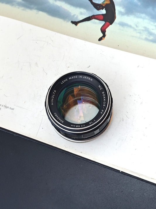 Minolta MC Rokkor-PF 58mm F1.4