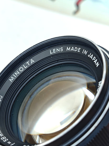 Minolta MC Rokkor-PF 58mm F1.4