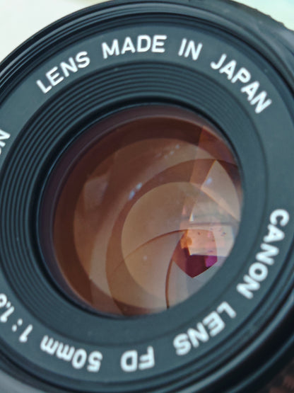 Canon Lens FD 50mm F1.8