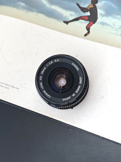 Canon Lens FD 28mm F2.8 S.C. #47430