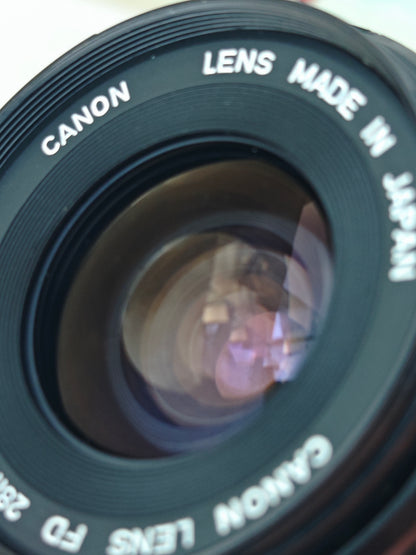 Canon Lens FD 28mm F2.8 S.C. #47430