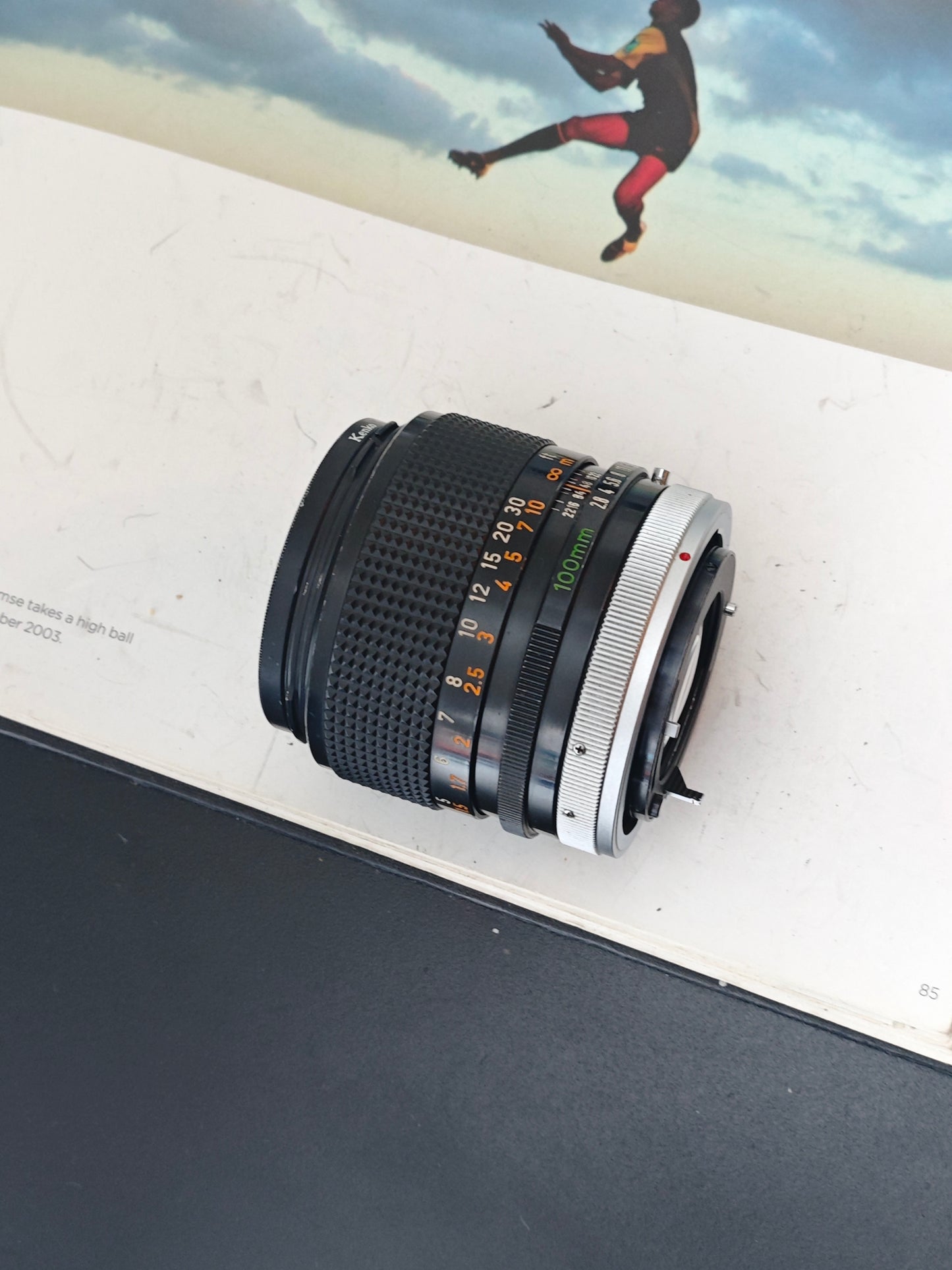 Canon Lens FD 100mm F2.8 S.S.C.