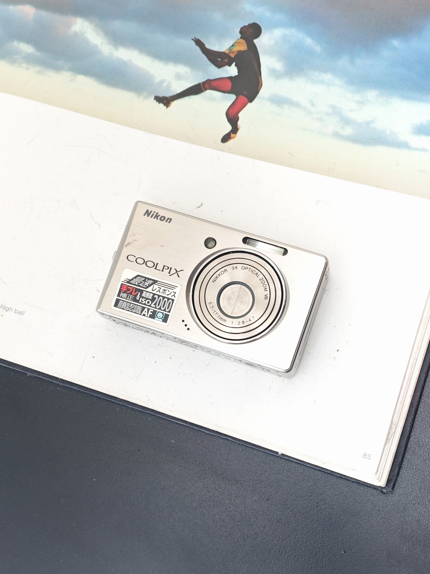 Used Nikon Coolpix S500 silver Digital Camera [No charger]