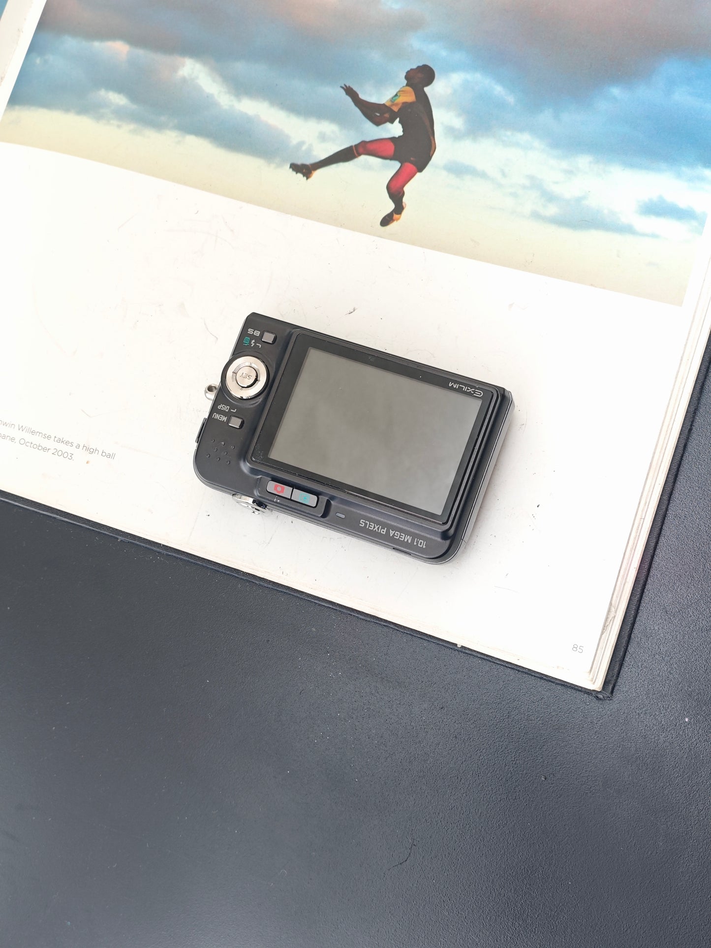 Used Casio EXILIM EX-Z1080 black Digital Camera [No charger]