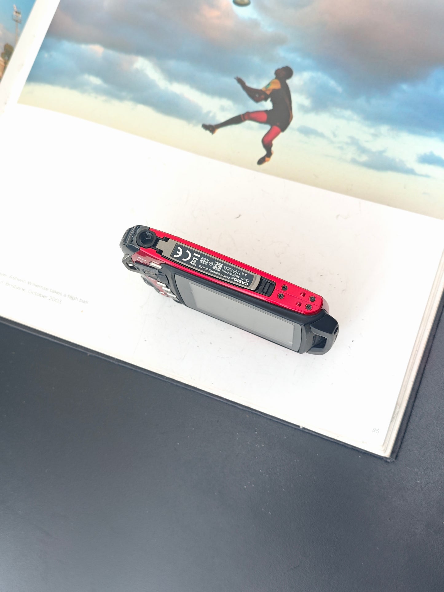 Used Casio EXILIM EX-G1 red Digital Camera [No charger]