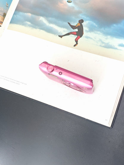Used Nikon Coolpix S3600 pink Digital Camera [No charger]
