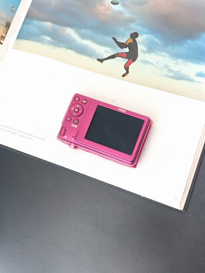 Used Nikon Coolpix S3600 pink Digital Camera [No charger]