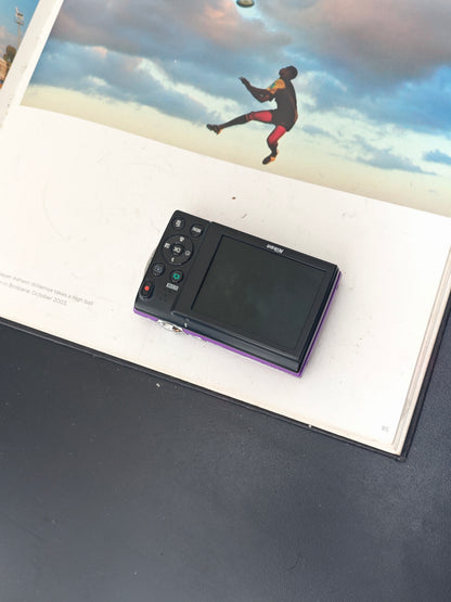 Used Nikon Coolpix S5100 purple Digital Camera [No charger]