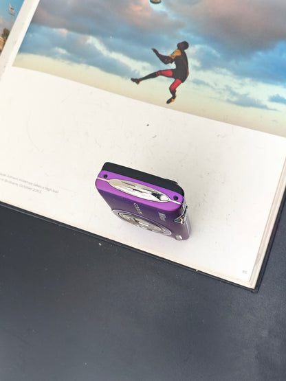 Used Nikon Coolpix S5100 purple Digital Camera [No charger]