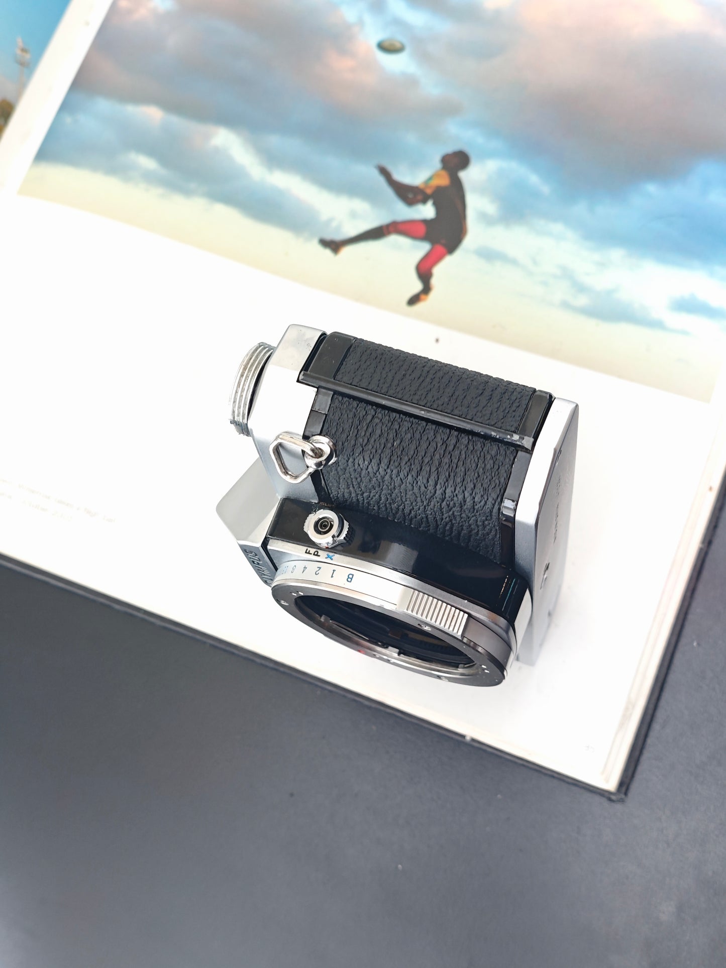 Olympus OM-1 silver body
