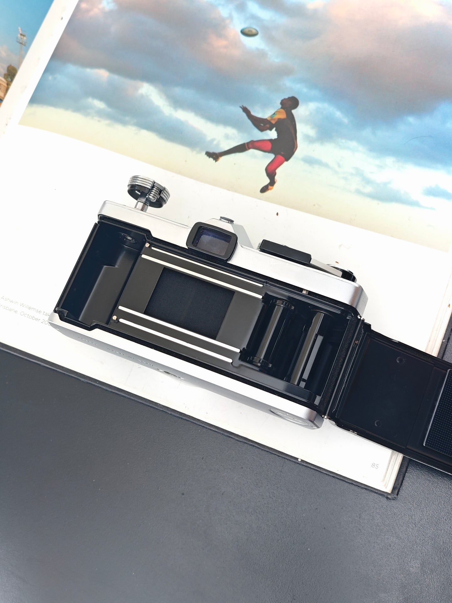 Olympus OM-1 silver body