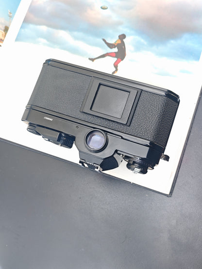 Nikon FE2 black with Nikon Nikkor 35mm F2 Ai-S