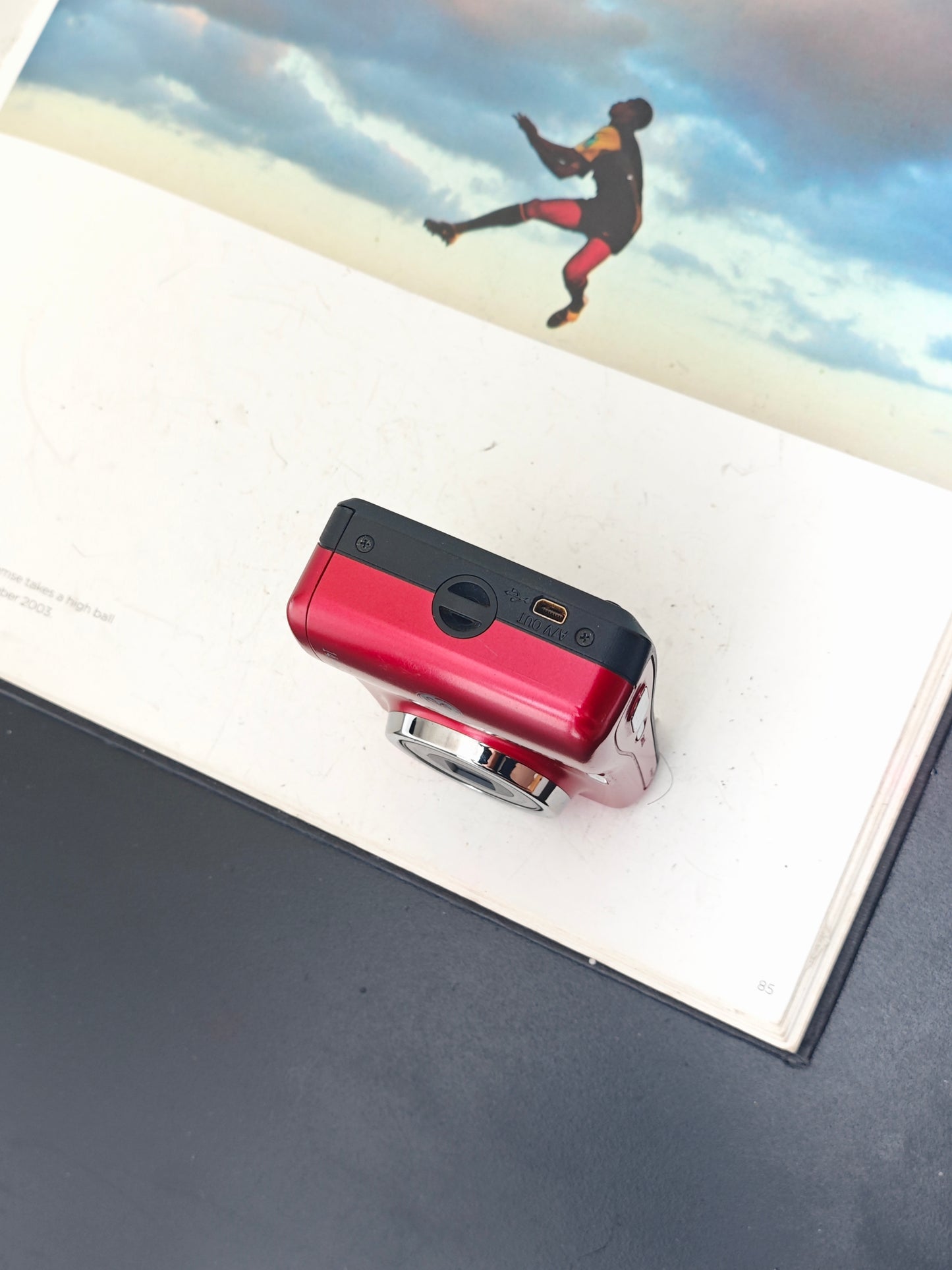 Used GE C1433 red Digital Camera