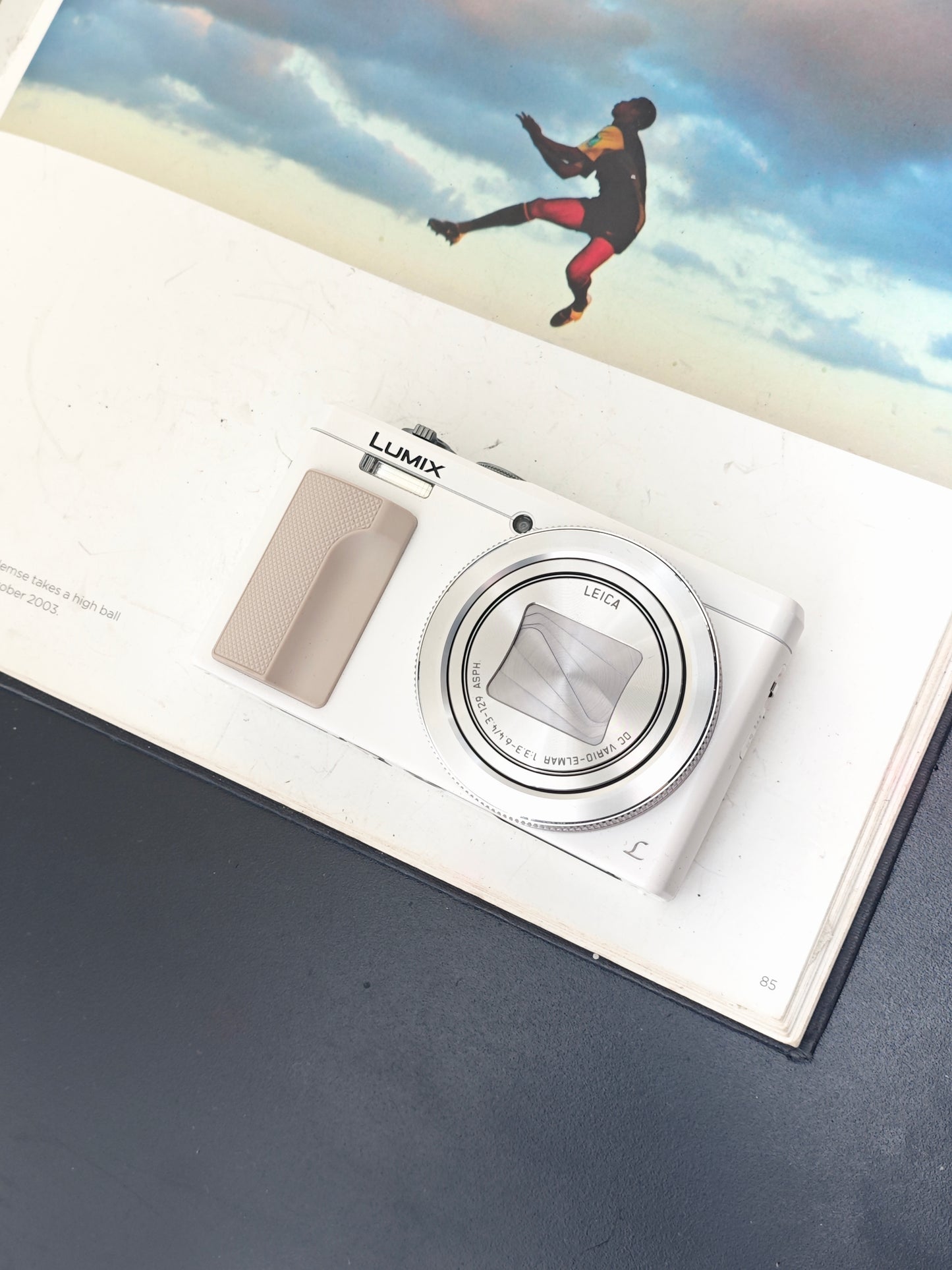 Used Panasonic Lumix DMC-TZ85 white Digital Camera [No charger]