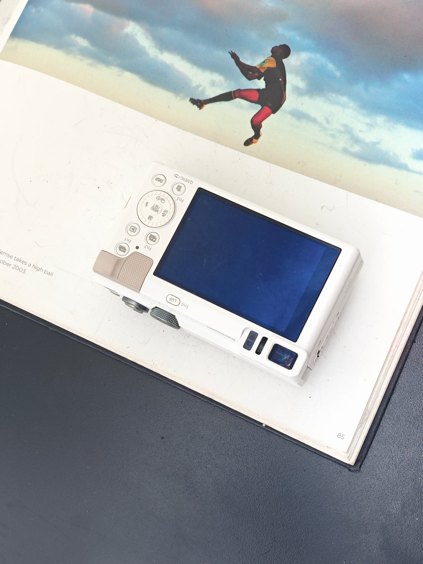 Used Panasonic Lumix DMC-TZ85 white Digital Camera [No charger]