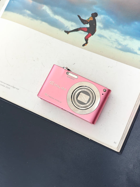 Used Casio EXILIM EX-Z100 pink Digital Camera [No charger]