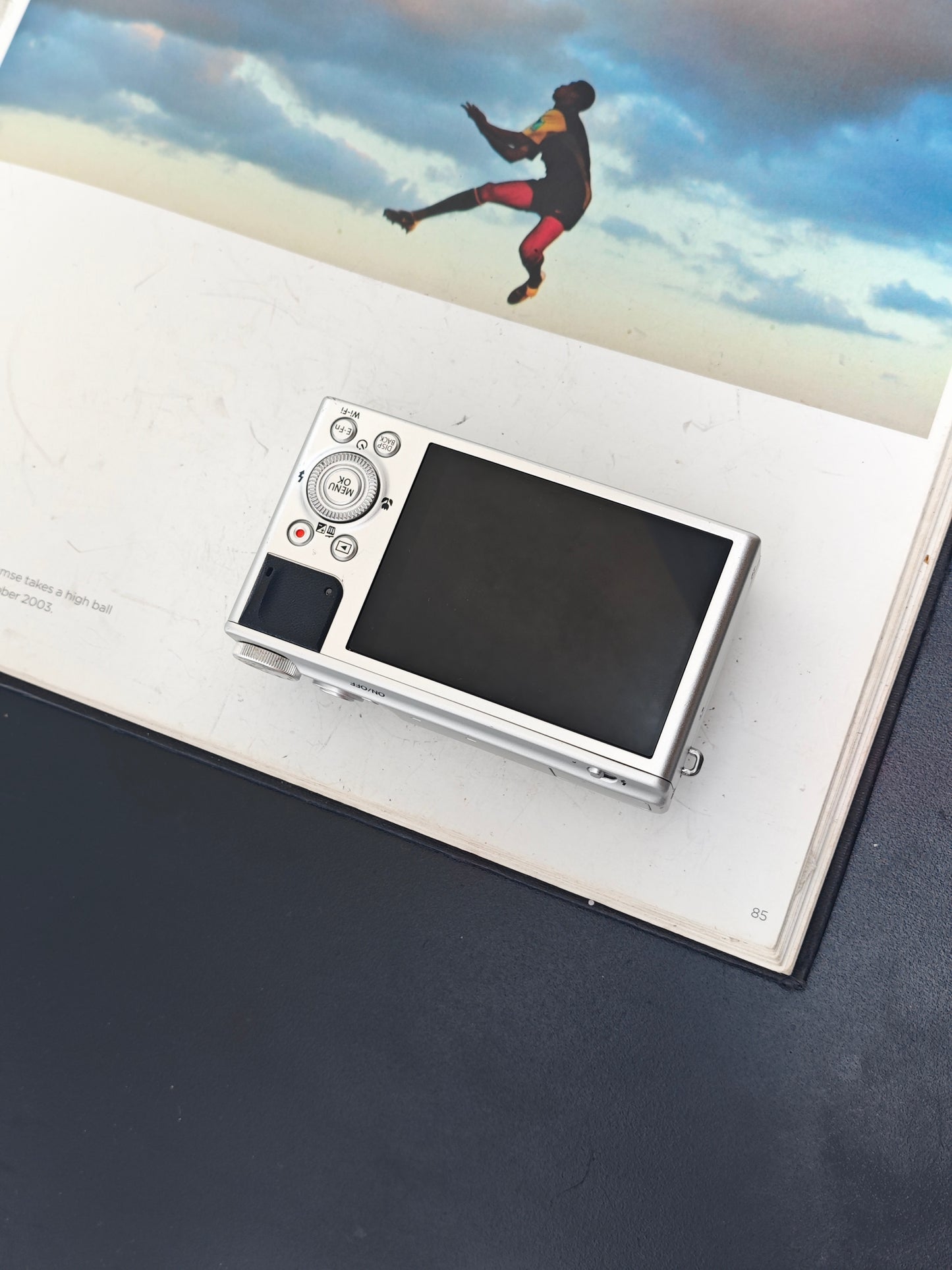 Used Fujifilm XQ1 silver Digital Camera [No charger]