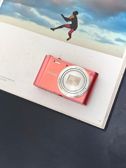 Used Sony Cyber Shot DSC-WX350 pink Digital Camera [JPN only, No charger] #0225481