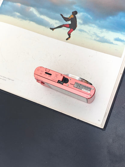 Used Sony Cyber Shot DSC-WX350 pink Digital Camera [JPN only, No charger] #0225481
