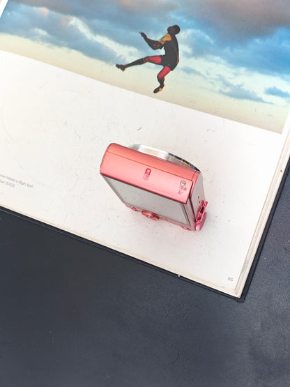 Used Sony Cyber Shot DSC-WX350 pink Digital Camera [JPN only, No charger] #0225481