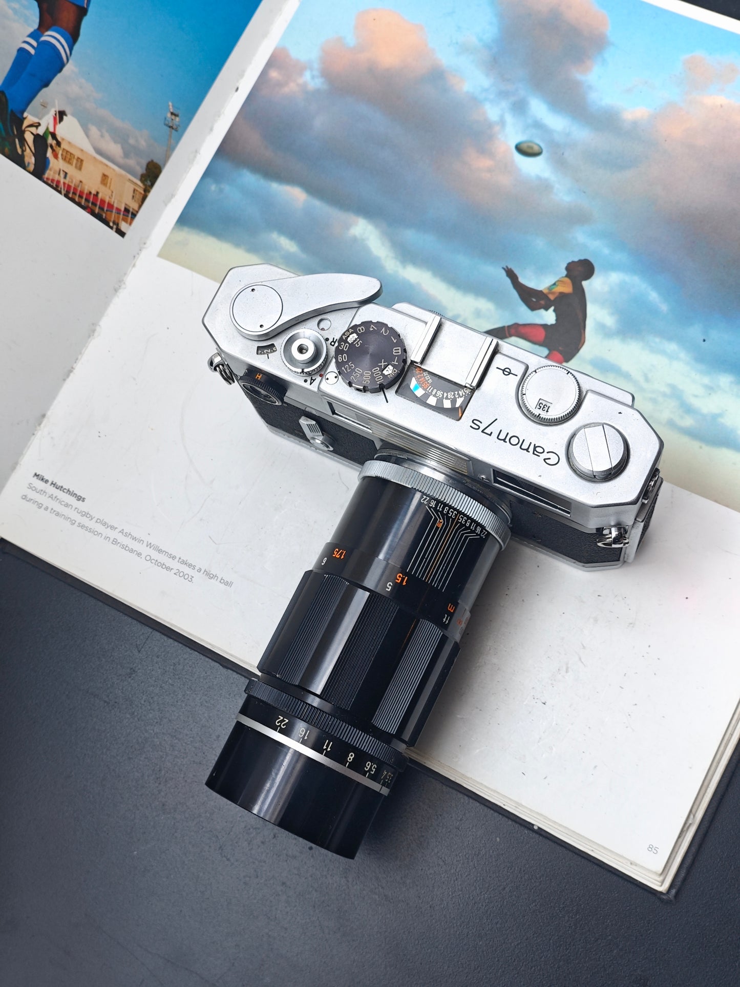 *READ* Canon Model 7s with Canon Lens 135mm F3.5 LTM