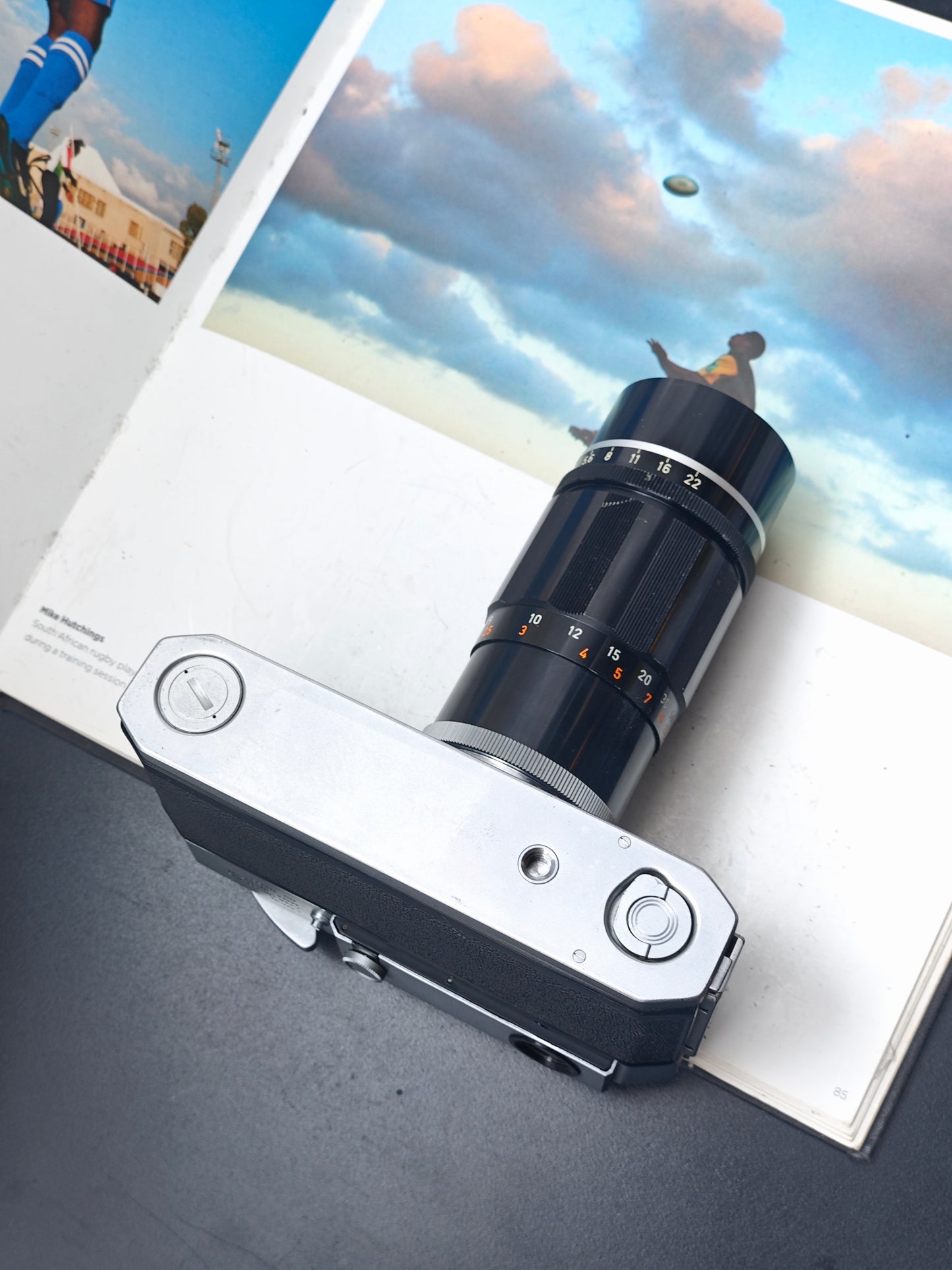 *READ* Canon Model 7s with Canon Lens 135mm F3.5 LTM