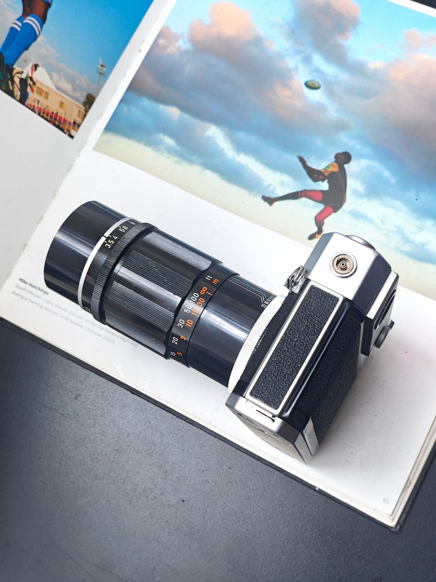 *READ* Canon Model 7s with Canon Lens 135mm F3.5 LTM