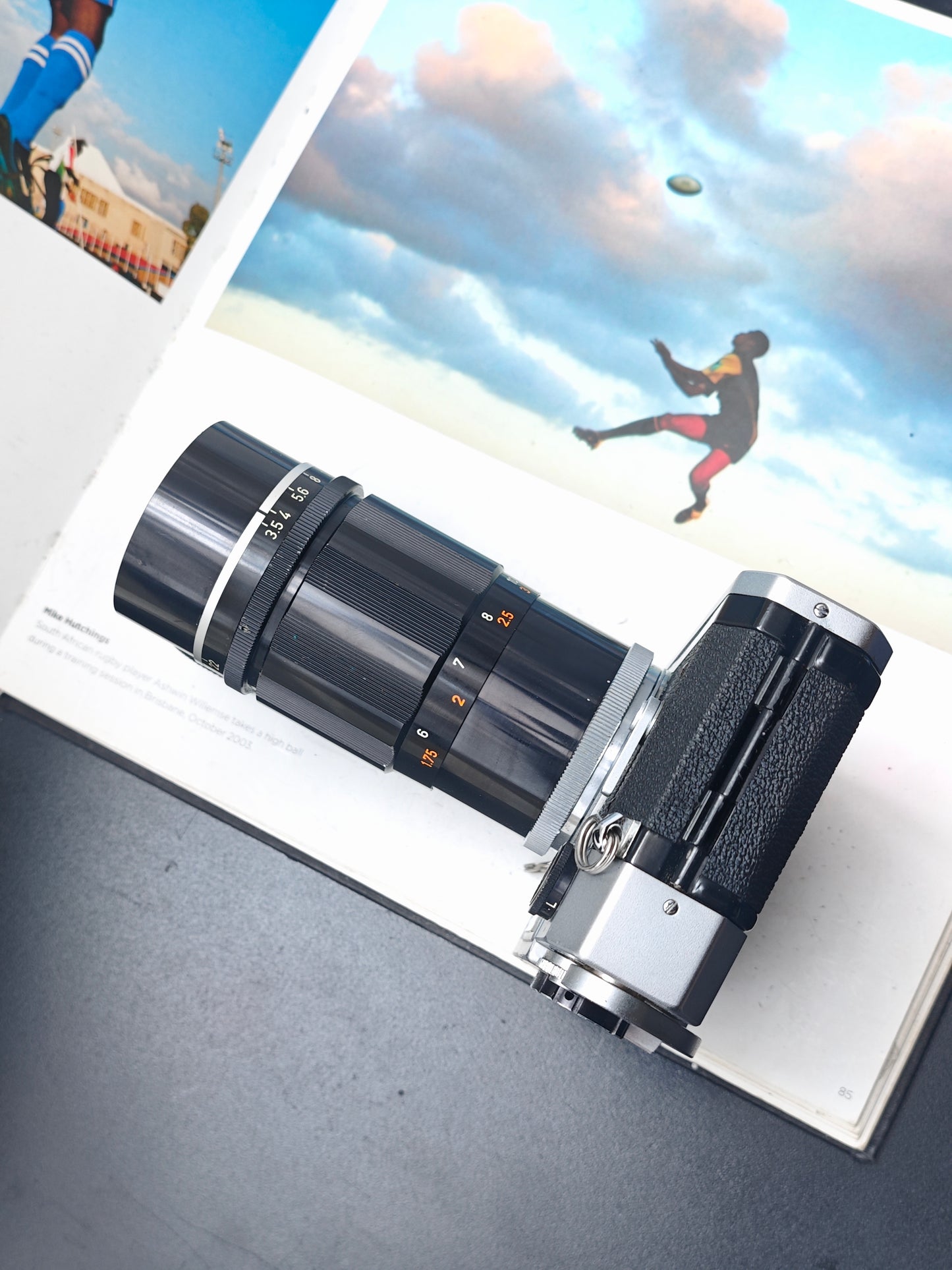 *READ* Canon Model 7s with Canon Lens 135mm F3.5 LTM