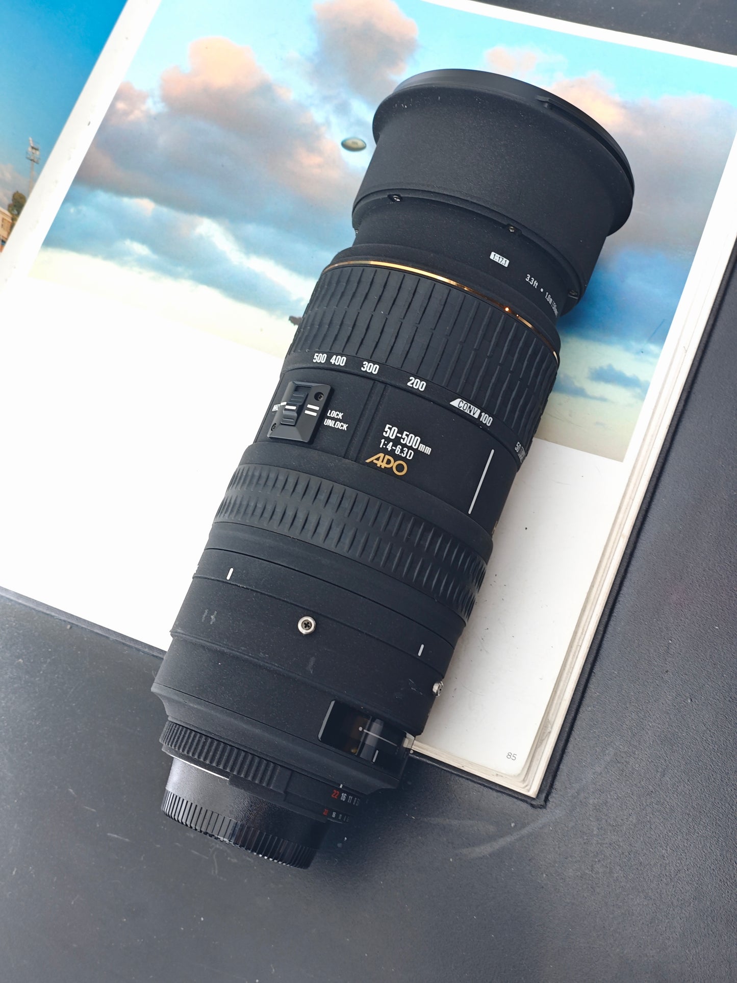 Sigma 50-500mm F4-6.3D APO HSM [F mount]