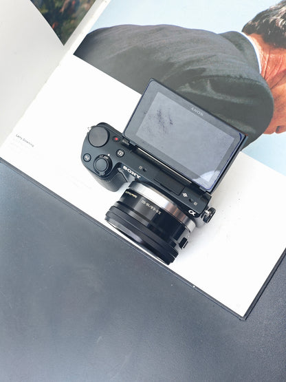 Used Sony NEX-5T with E 16-50mm F3.5-5.6 PZ OSS (+HVL-F7S) [JPN only]