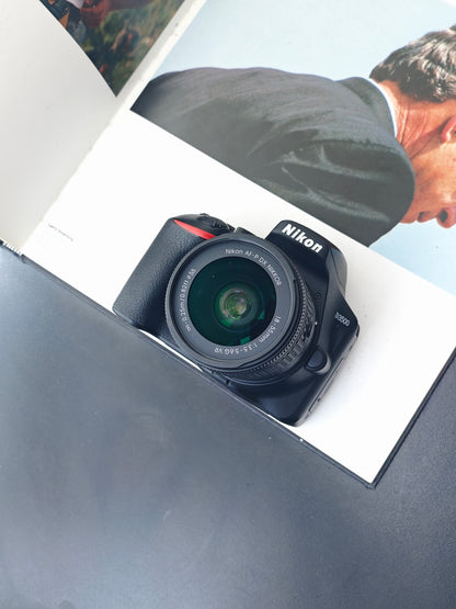 Nikon D3500 with AF-P Nikkor 18-55mm F3.5-5.6 G