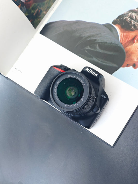 Nikon D3500 with AF-P Nikkor 18-55mm F3.5-5.6 G