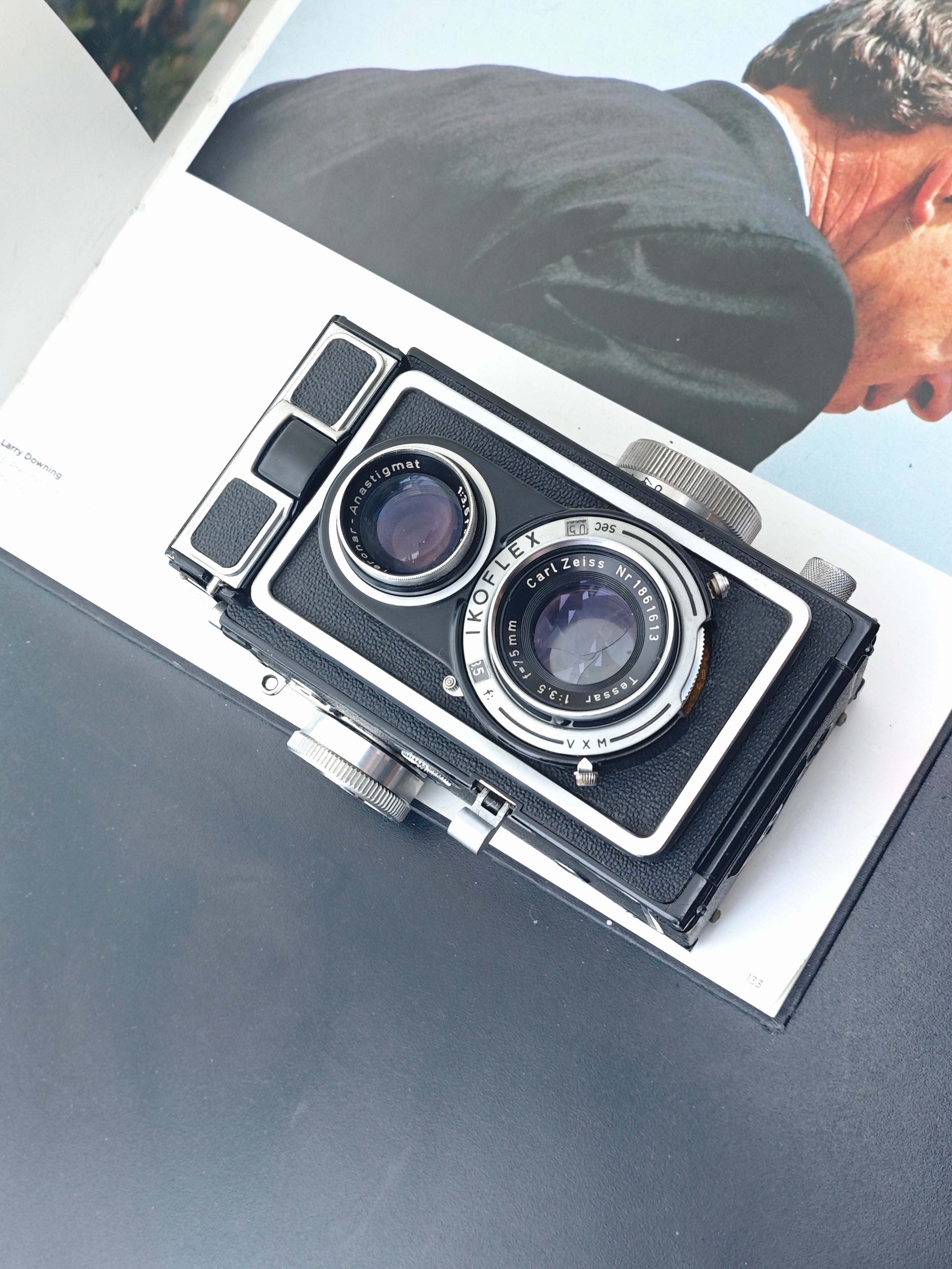READ* Zeiss Ikon Ikoflex II Carl Zeiss Tessar 75mm F3.5 – UNIT