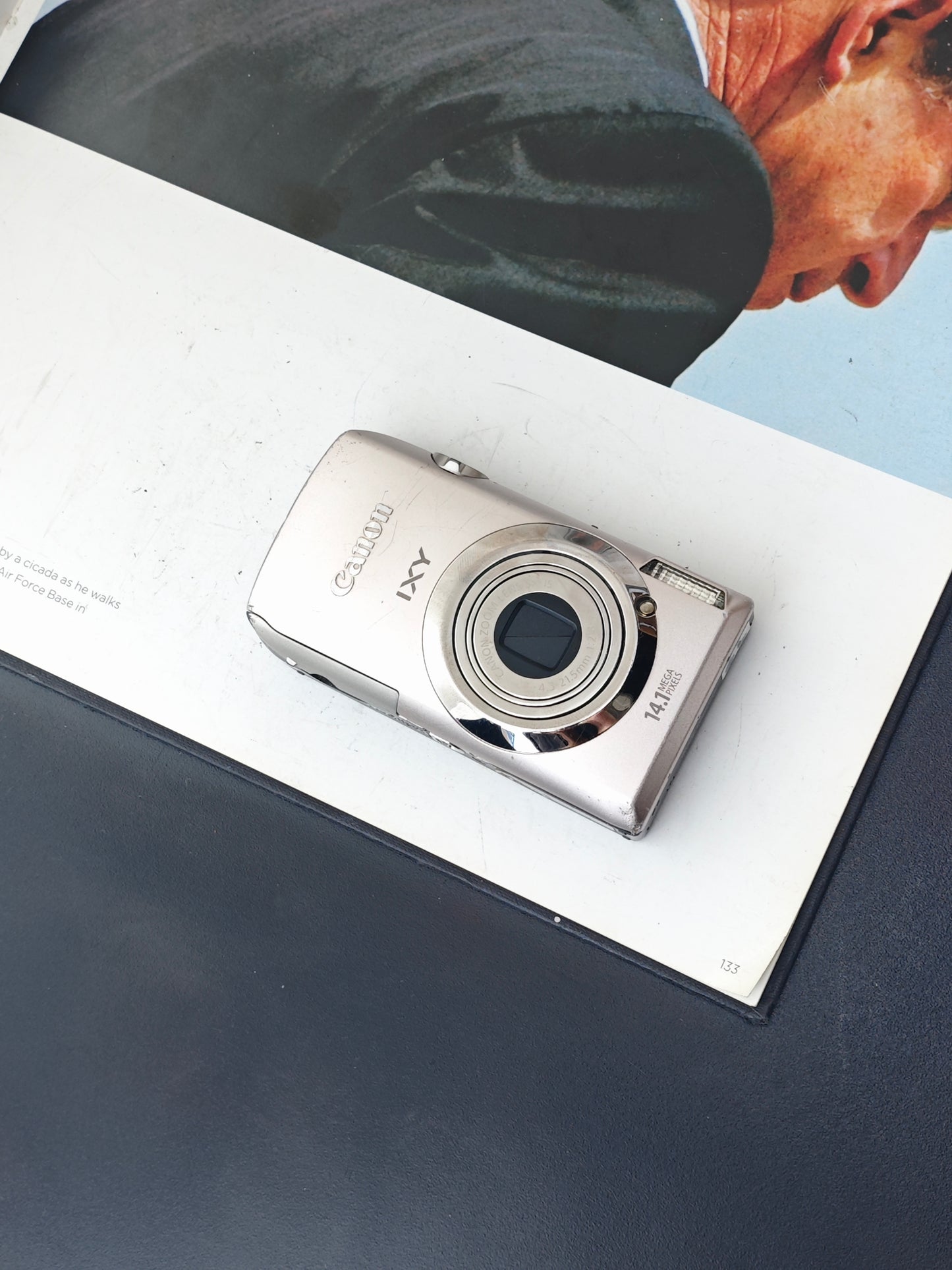 Used Canon IXY 10S silver Digital Camera [No charger]