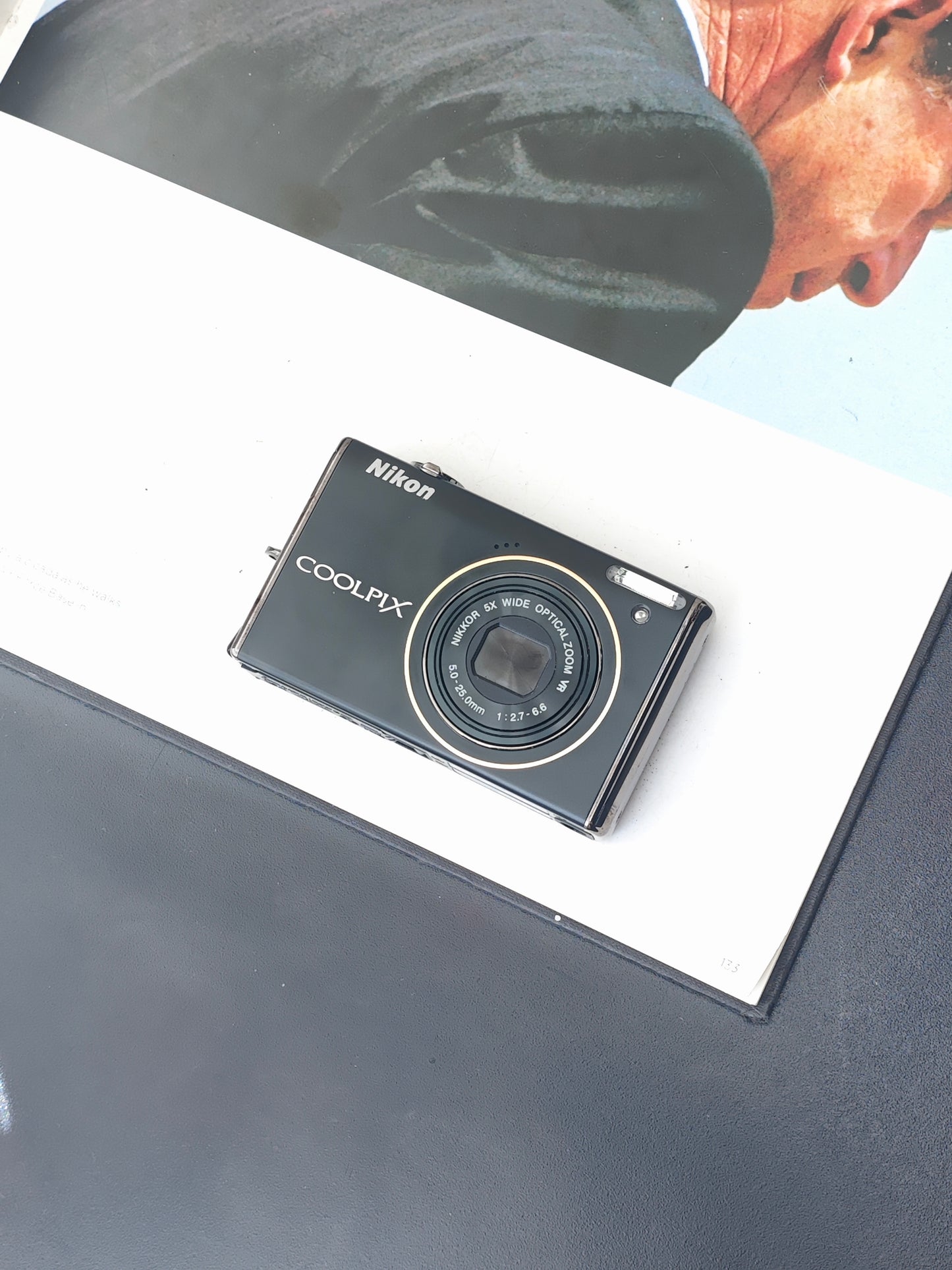Used Nikon Coolpix S640 black Digital Camera [No charger]
