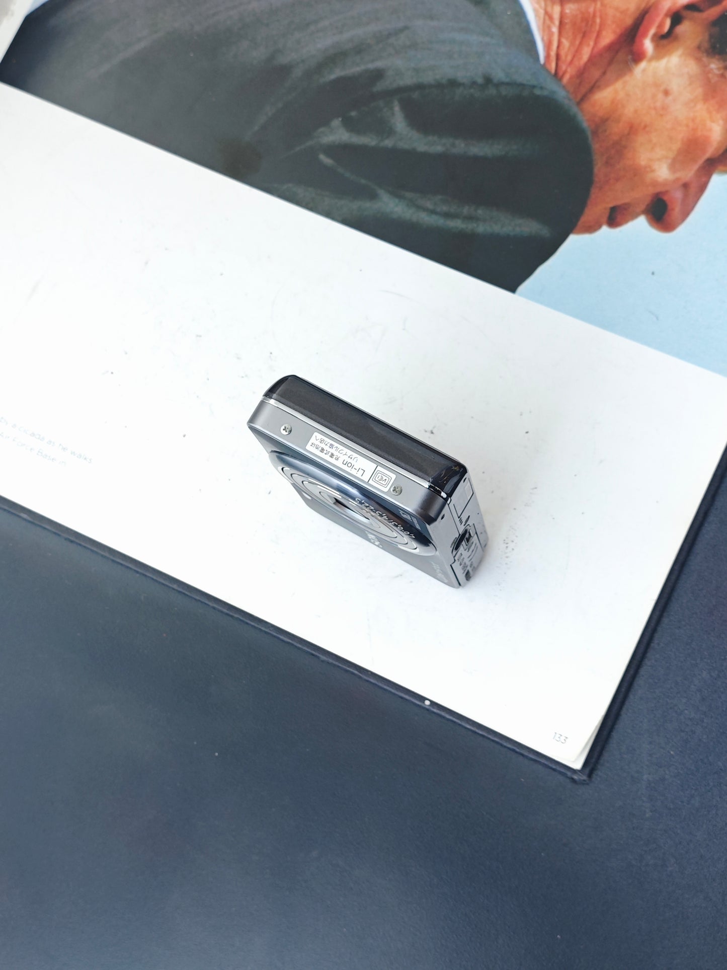 Used Sony Cyber-Shot DSC-W570 silver Digital Camera [JPN only, No charger]