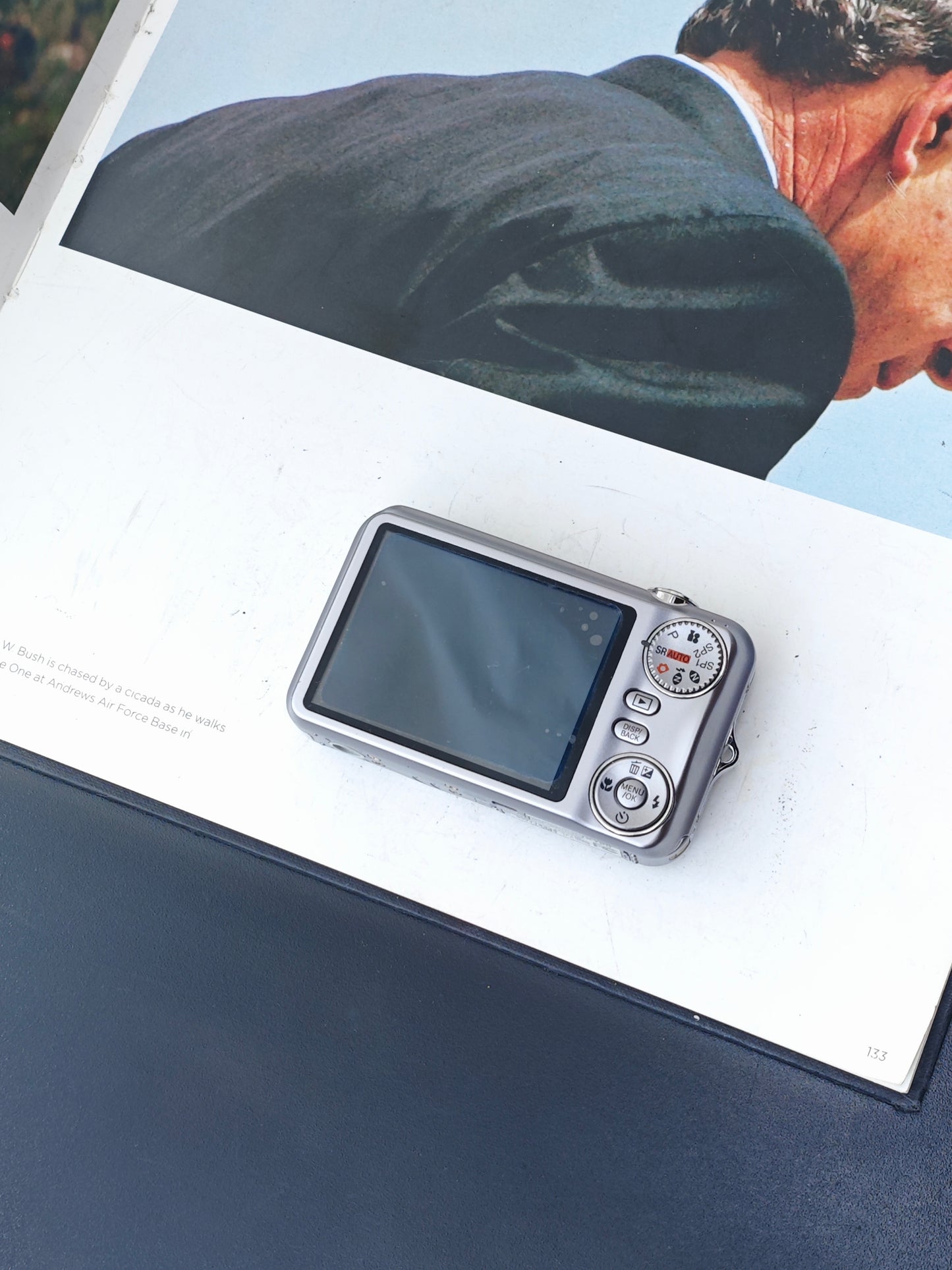 Used FujiFilm FinePix JX180 silver Digital Camera [No charger]
