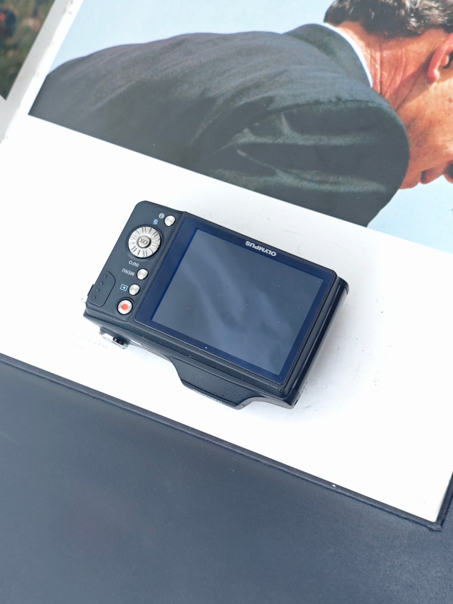 Used Olympus SZ-14 black Digital Camera [No charger]