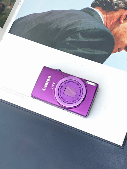Used Canon IXY 630 purple Digital Camera