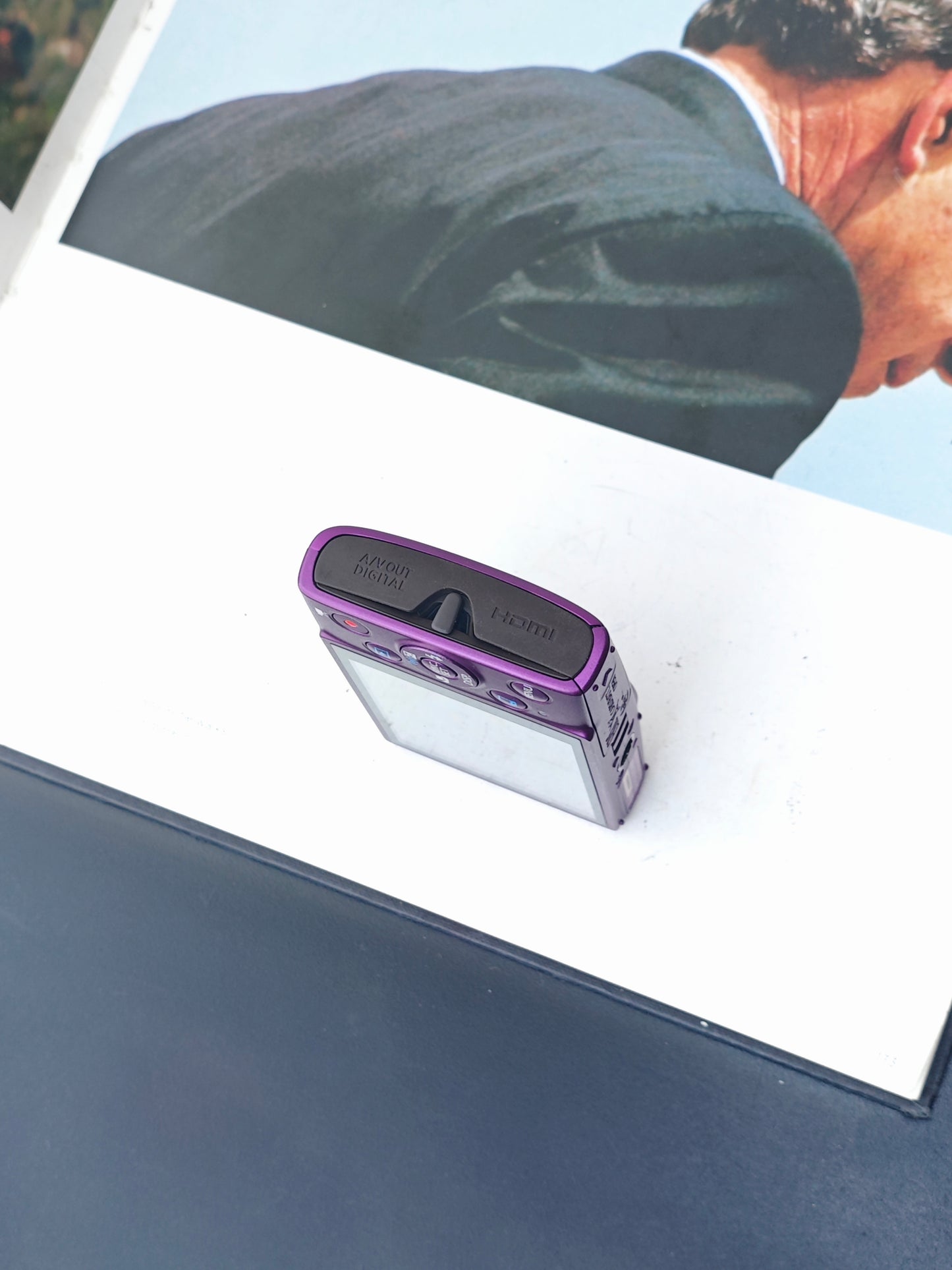 Used Canon IXY 630 purple Digital Camera