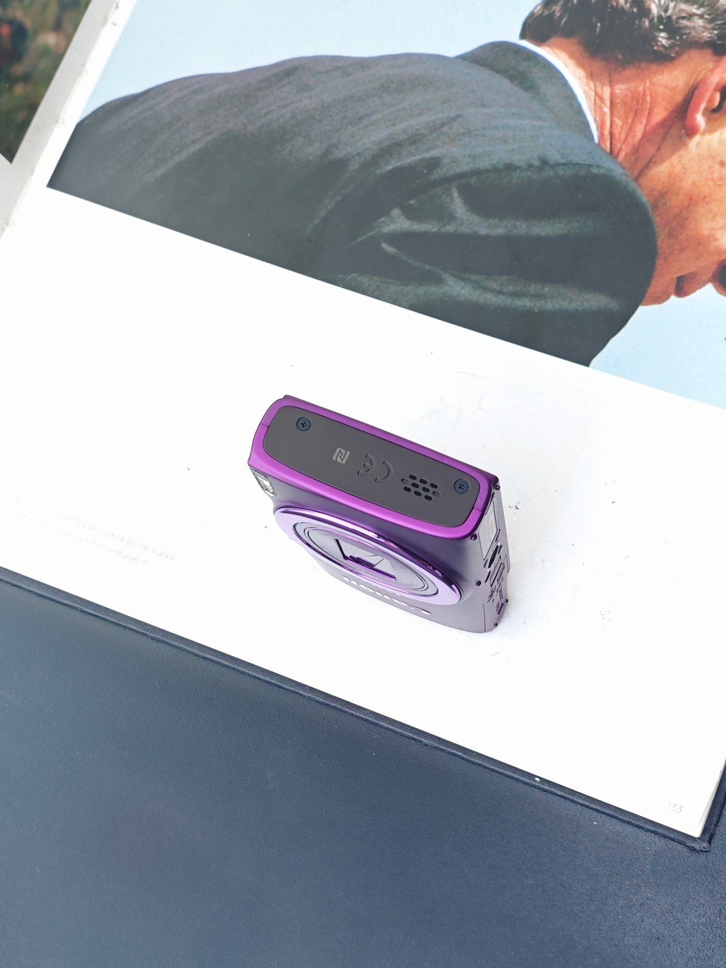 Used Canon IXY 630 purple Digital Camera