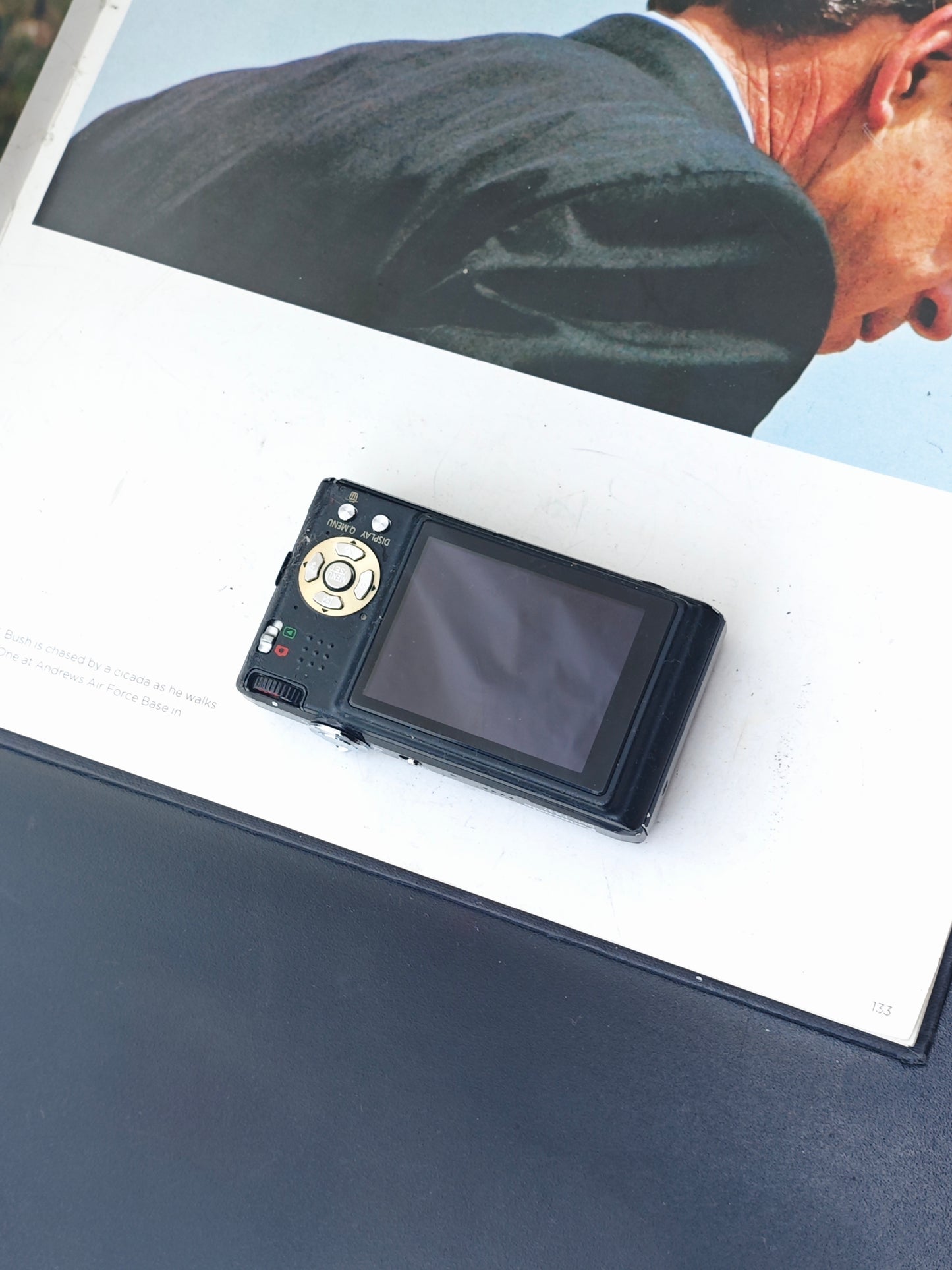 Used Panasonic Lumix DMC-FX37 black Digital Camera [JPN only, No charger]