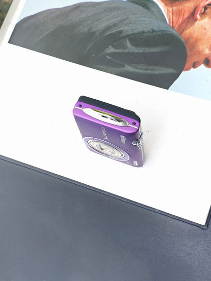 Used Nikon Coolpix S5100 purple Digital Camera [No charger]