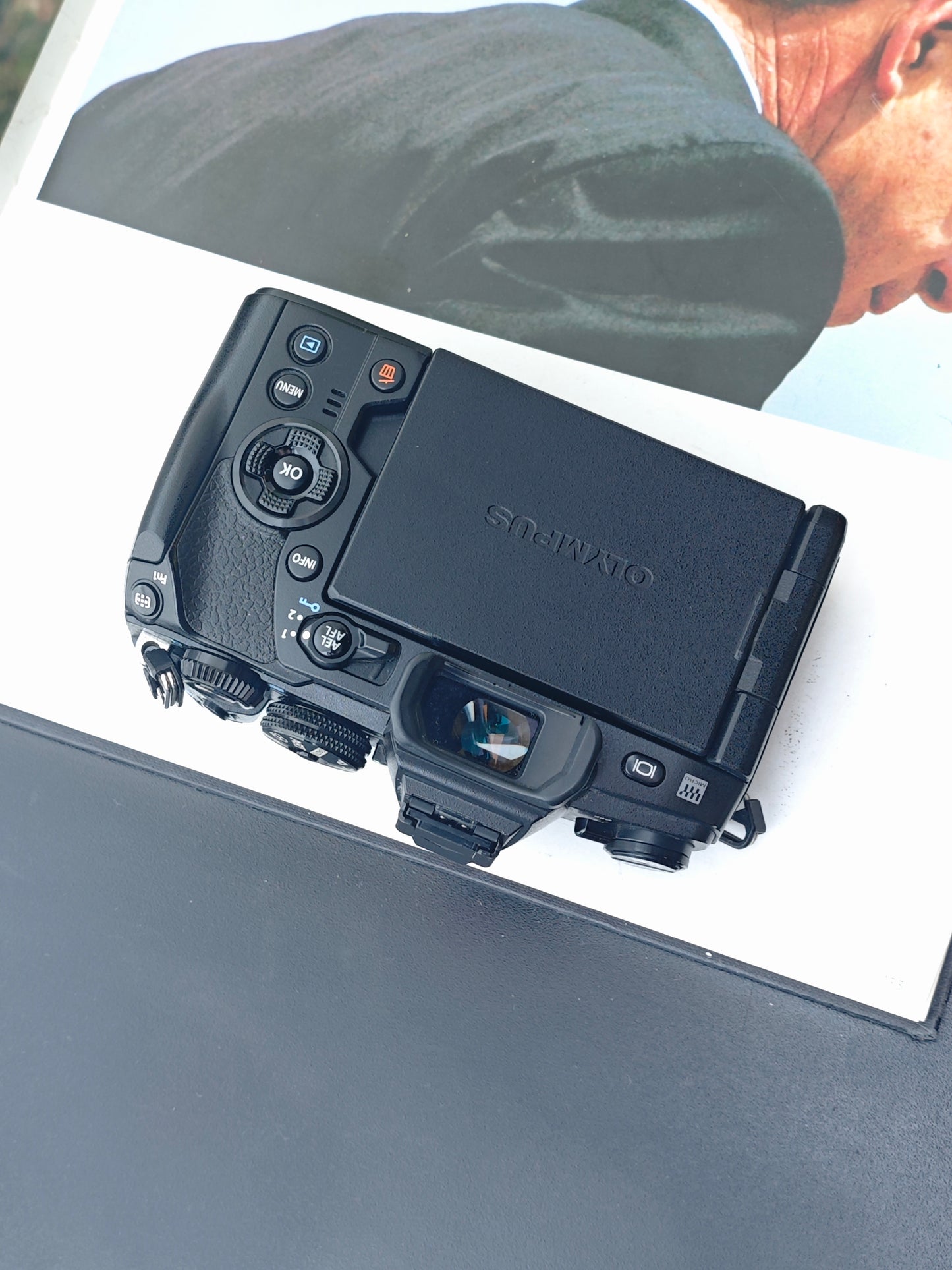 Used Olympus OM-D E-M1 Mark II body Digital Camera [+4FS1, with box]