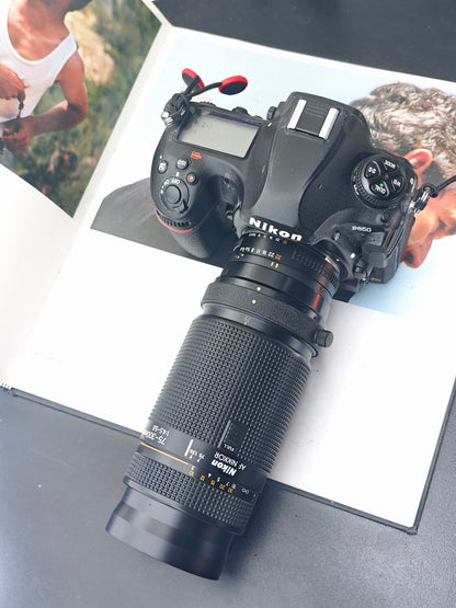 Used Nikon D850 with Nikon AF Nikkor 75-300mm F4.5-5.6 [No charger]