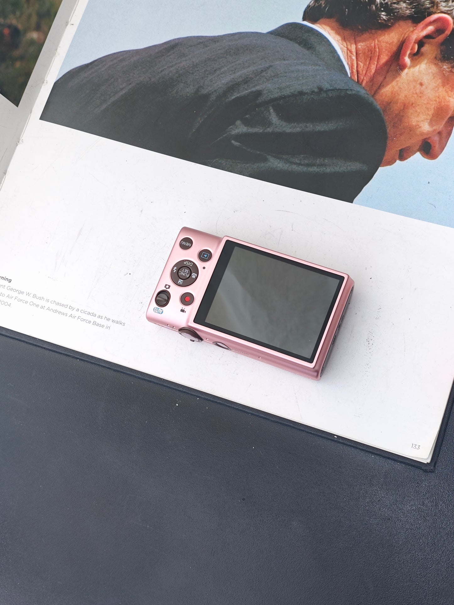 Used Canon IXY 90F pink Digital Camera [with box]