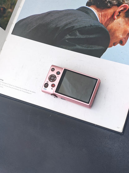 Used Canon IXY 90F pink Digital Camera [with box]